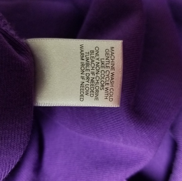 Purple CJ Banks 2x Long Sleeve T Shirt - Picture 4 of 4